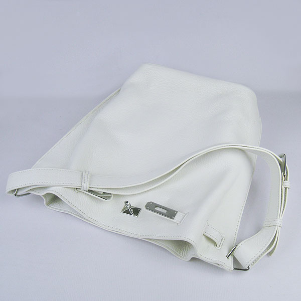 Replica Hermes Jypsiere 34 Togo Leather Messenger Bag White H2804 - 1:1 Copy - Click Image to Close